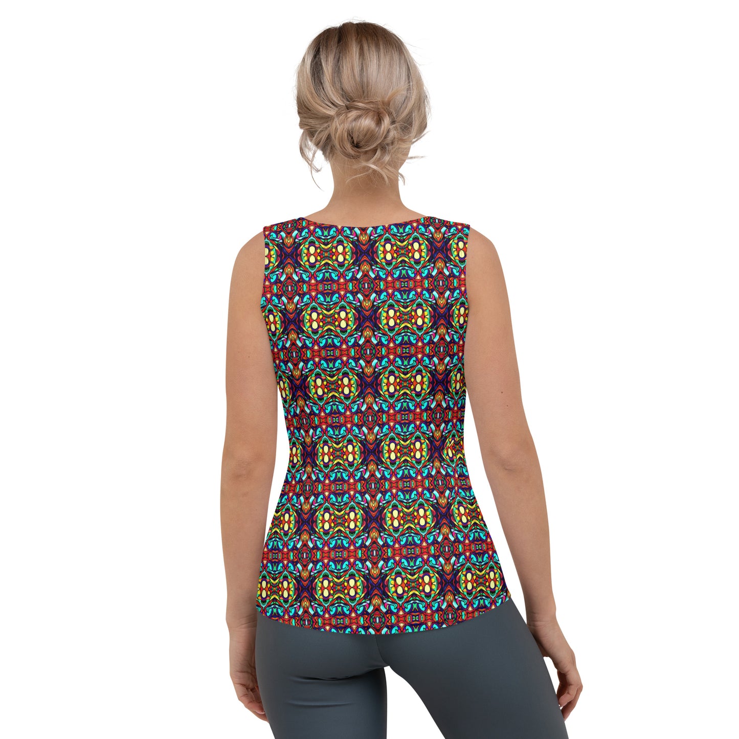 DMV 0091 Psy Artsy Sublimation Cut & Sew Tank Top