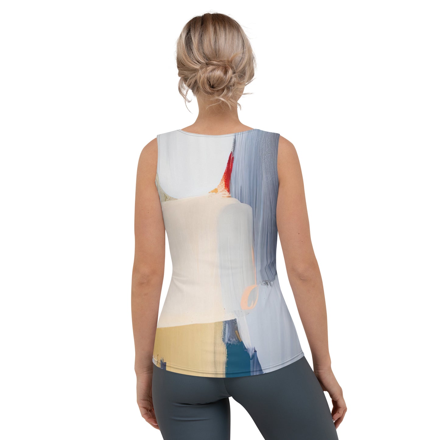 DMV 0128 Avant Garde Sublimation Cut & Sew Tank Top