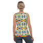 DMV 0102 Vintage Artsy Sublimation Cut & Sew Tank Top