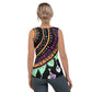 DMV 0180 Boho Sublimation Cut & Sew Tank Top