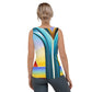 DMV 0262 Retro Art Sublimation Cut & Sew Tank Top