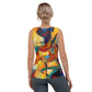 DMV 0416 Abstract Art Sublimation Cut & Sew Tank Top