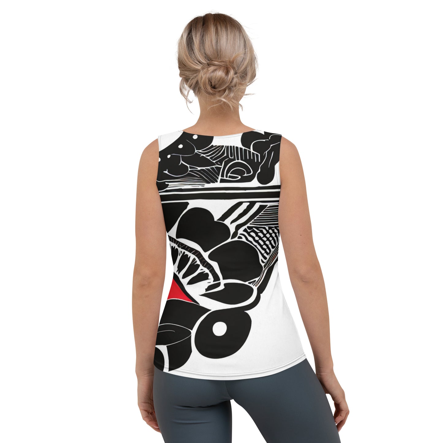 DMV 0294 Boho Sublimation Cut & Sew Tank Top