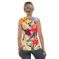 DMV 0260 Floral Sublimation Cut & Sew Tank Top