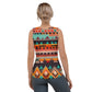 DMV 0415 Boho Sublimation Cut & Sew Tank Top