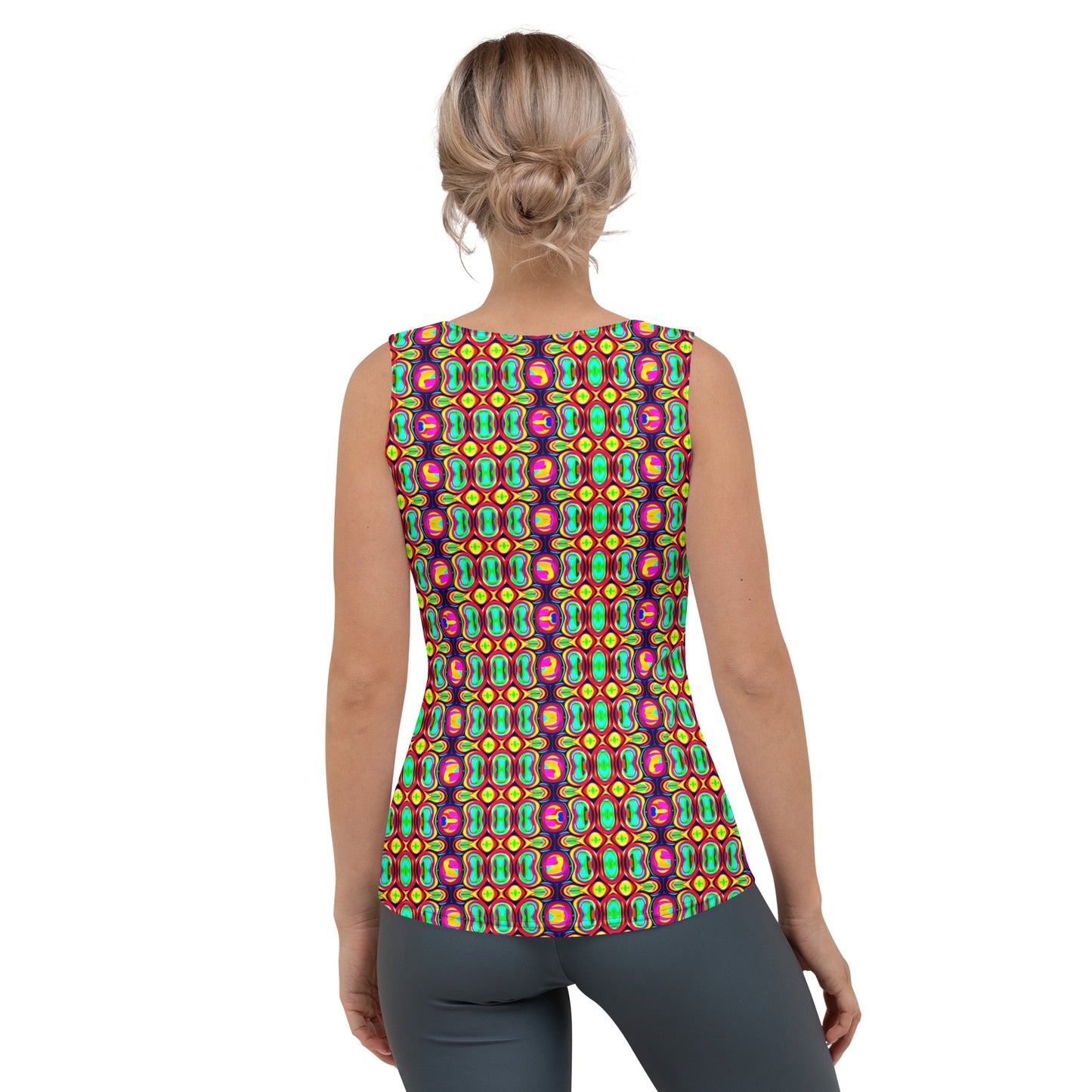 DMV 1343 Psy Artsy Sublimation Cut & Sew Tank Top