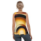 DMV 0261 Retro Art Sublimation Cut & Sew Tank Top