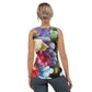 DMV 0268 Floral Sublimation Cut & Sew Tank Top