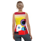 DMV 0537 Retro Art Sublimation Cut & Sew Tank Top