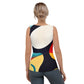 DMV 0563 Retro Art Sublimation Cut & Sew Tank Top