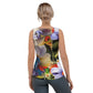 DMV 1501 Floral Sublimation Cut & Sew Tank Top