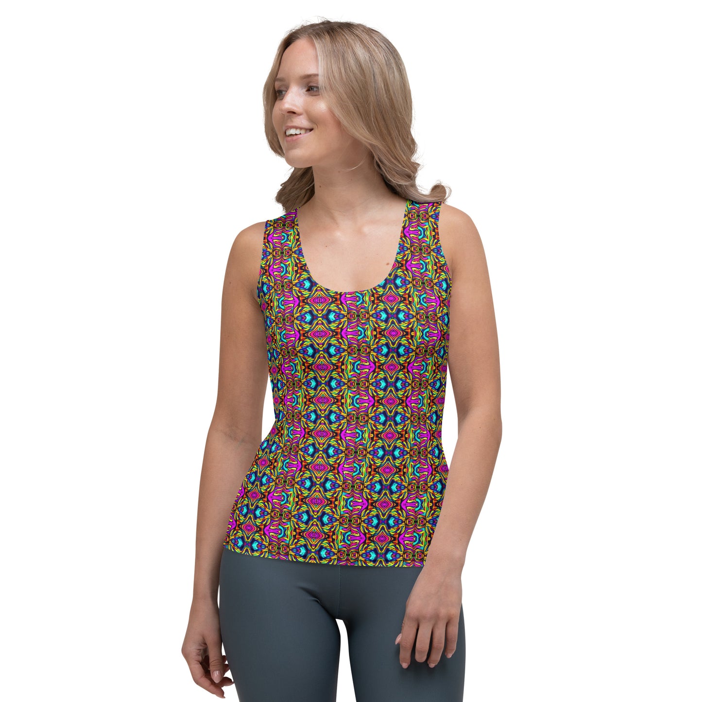 DMV 0270 Psy Artsy Sublimation Cut & Sew Tank Top