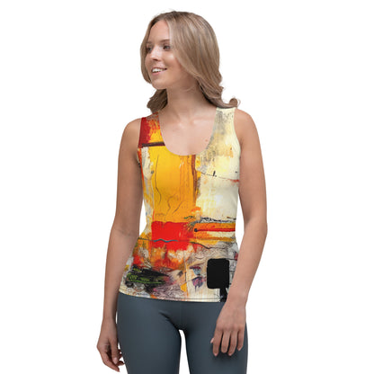 DMV 0263 Avant Garde Sublimation Cut & Sew Tank Top