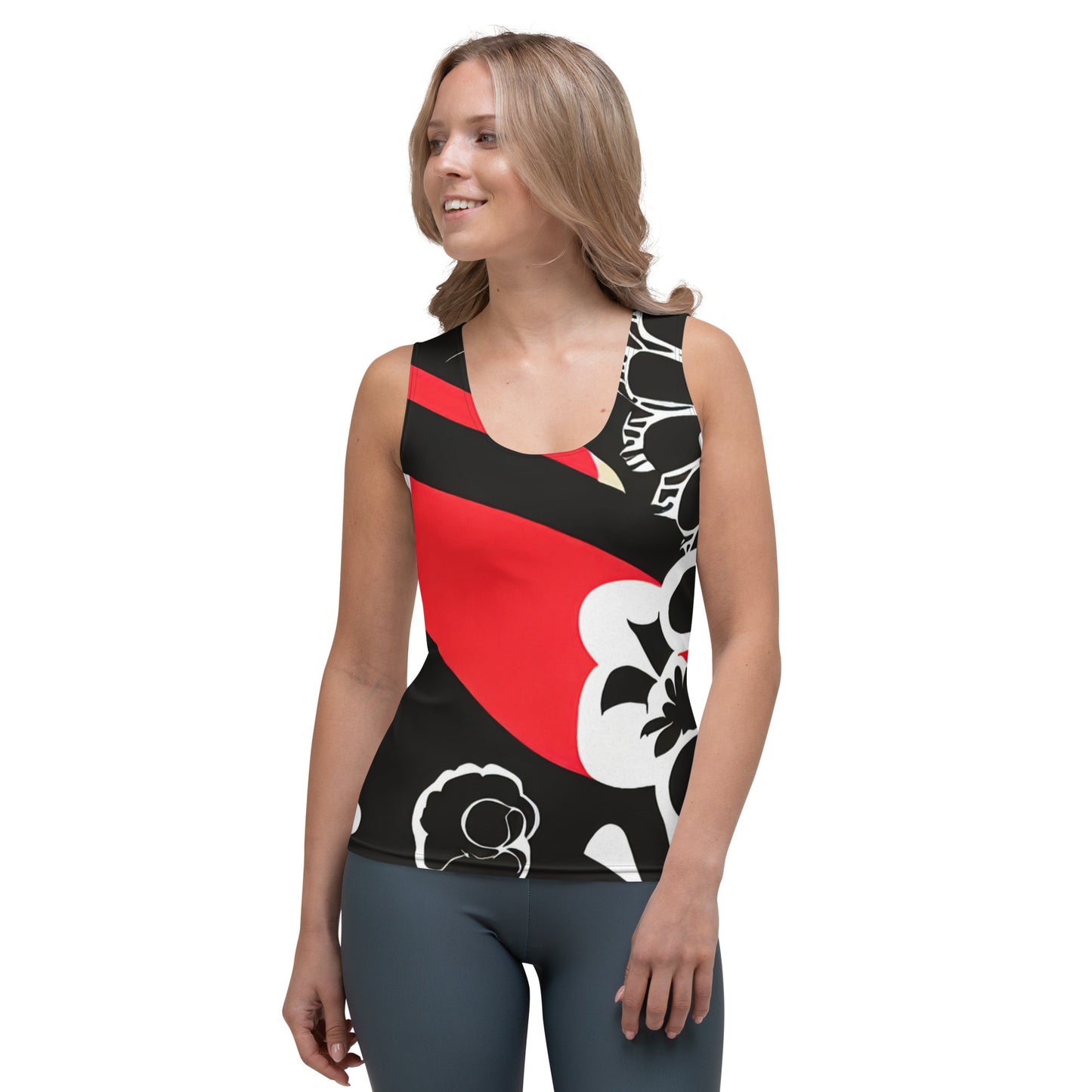 DMV 2029 Boho Sublimation Cut & Sew Tank Top