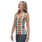 DMV 0230 Vintage Artsy Sublimation Cut & Sew Tank Top