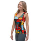 DMV 0233 Psy Art Sublimation Cut & Sew Tank Top