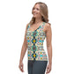 DMV 0076 Vintage Artsy Sublimation Cut & Sew Tank Top