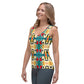 DMV 0044 Vintage Artsy Sublimation Cut & Sew Tank Top