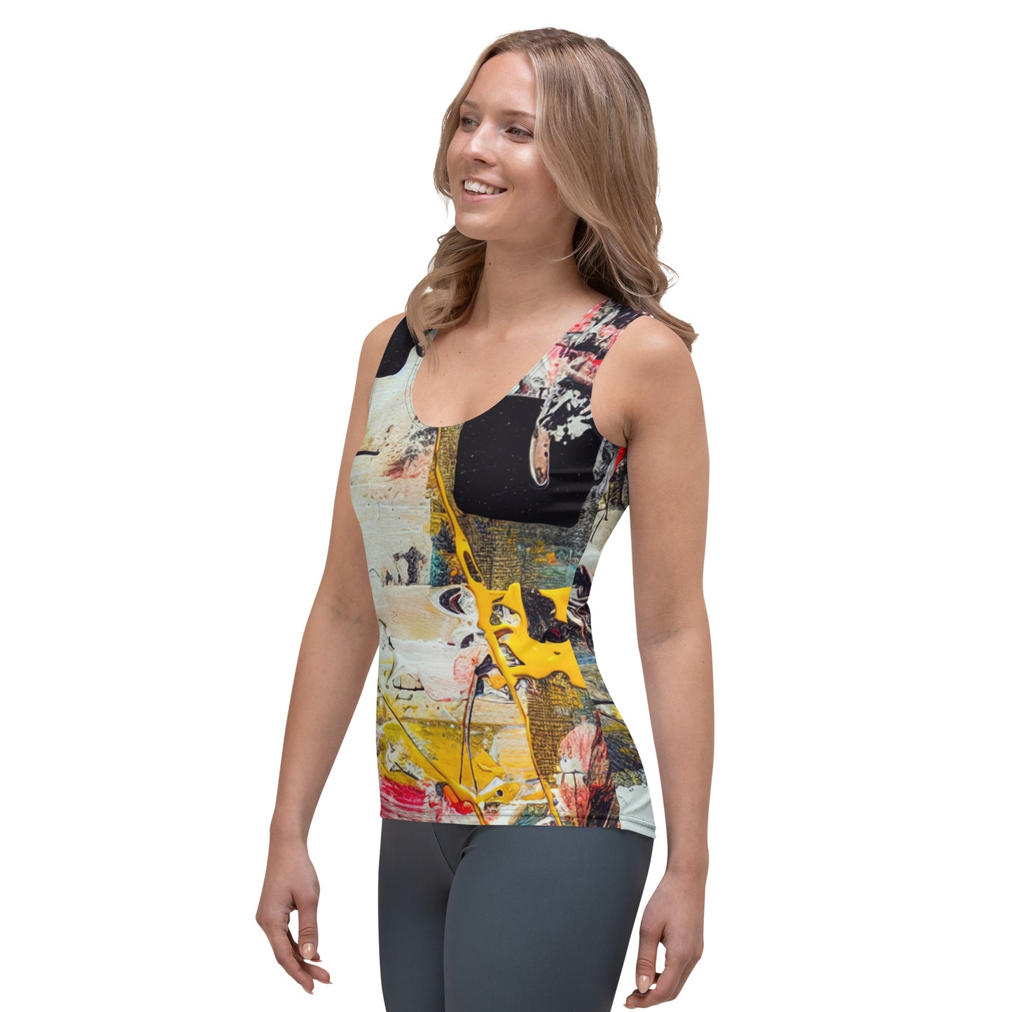 DMV 0272 Avant Garde Sublimation Cut & Sew Tank Top