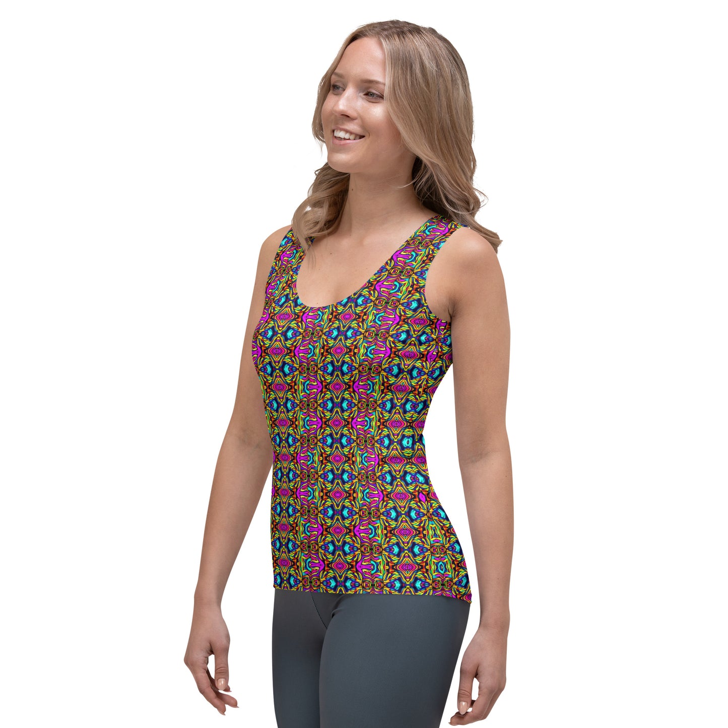 DMV 0270 Psy Artsy Sublimation Cut & Sew Tank Top