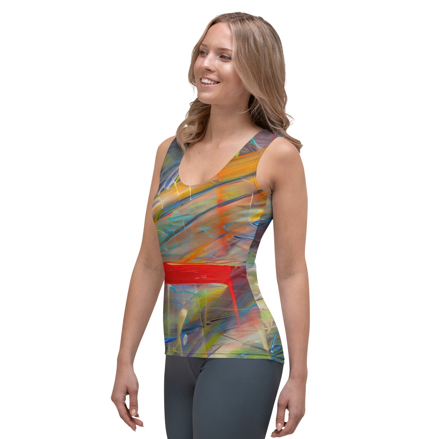 DMV 0248 Avant Garde Sublimation Cut & Sew Tank Top