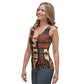 DMV 0256 Retro Art Sublimation Cut & Sew Tank Top