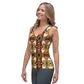 DMV 0176 Chic Boho Sublimation Cut & Sew Tank Top