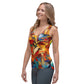 DMV 0416 Abstract Art Sublimation Cut & Sew Tank Top