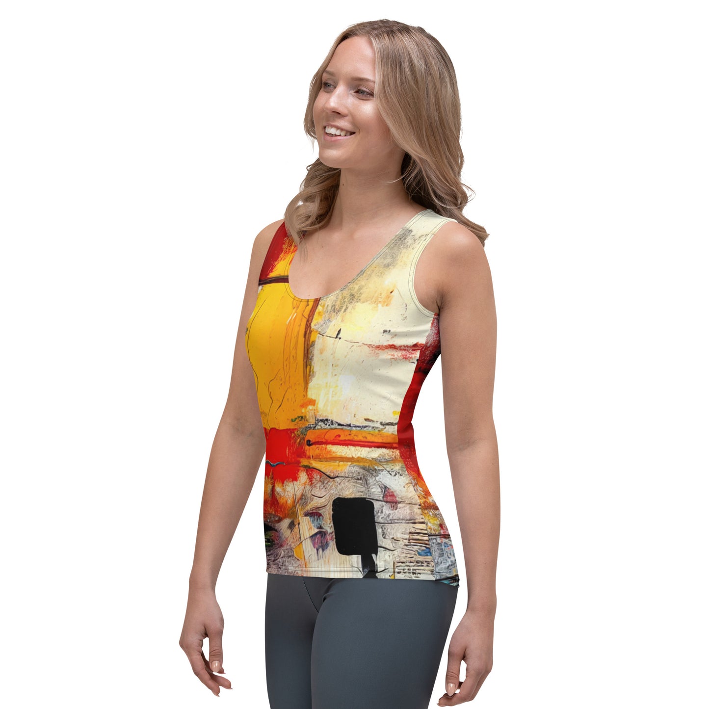 DMV 0263 Avant Garde Sublimation Cut & Sew Tank Top