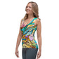 DMV 0167 Boho Sublimation Cut & Sew Tank Top