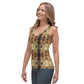 DMV 0183 Chic Boho Sublimation Cut & Sew Tank Top