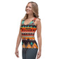 DMV 0415 Boho Sublimation Cut & Sew Tank Top