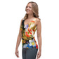 DMV 0268 Floral Sublimation Cut & Sew Tank Top