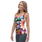 DMV 0515 Floral Sublimation Cut & Sew Tank Top