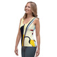 DMV 0810 Retro Art Sublimation Cut & Sew Tank Top