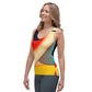 DMV 0563 Retro Art Sublimation Cut & Sew Tank Top