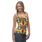 DMV 0281 Vintage Artsy Sublimation Cut & Sew Tank Top