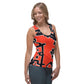 DMV 0038 Boho Sublimation Cut & Sew Tank Top