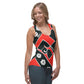 DMV 0017 Boho Sublimation Cut & Sew Tank Top