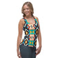 DMV 0111 Classic Boho Sublimation Cut & Sew Tank Top