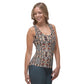 DMV 0274 Chic Boho Sublimation Cut & Sew Tank Top