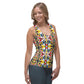 DMV 0246 Chic Boho Sublimation Cut & Sew Tank Top