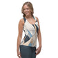 DMV 0264 Abstract Art Sublimation Cut & Sew Tank Top