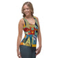 DMV 0237 Retro Art Sublimation Cut & Sew Tank Top