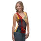 DMV 0251 Abstract Art Sublimation Cut & Sew Tank Top