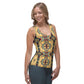 DMV 0224 Geo Boho Sublimation Cut & Sew Tank Top