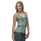 DMV 0254 Chic Boho Sublimation Cut & Sew Tank Top