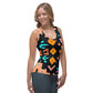 DMV 0147 Boho Sublimation Cut & Sew Tank Top