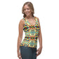 DMV 0405 Vintage Artsy Sublimation Cut & Sew Tank Top