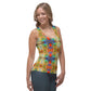 DMV 0191 Avant Garde Artsy Sublimation Cut & Sew Tank Top